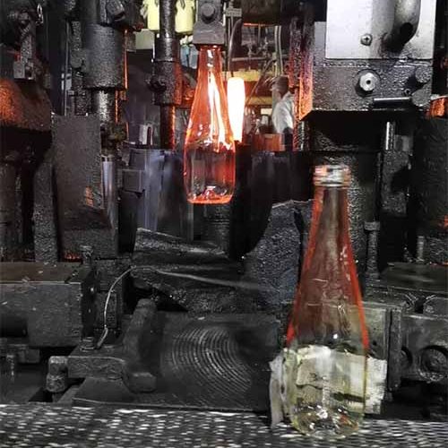 glass bottles manufacture
