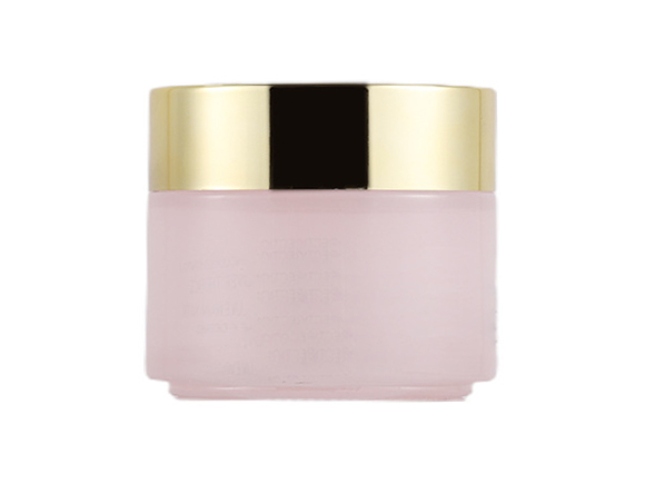 roetell pink glass cream jar wholesale