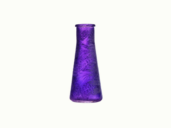 Purple/Blue/Green Glass Decoration Bottles