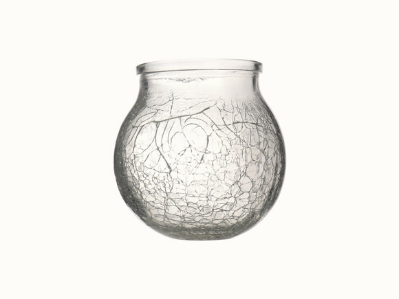 Ice Glass Round Lampshade