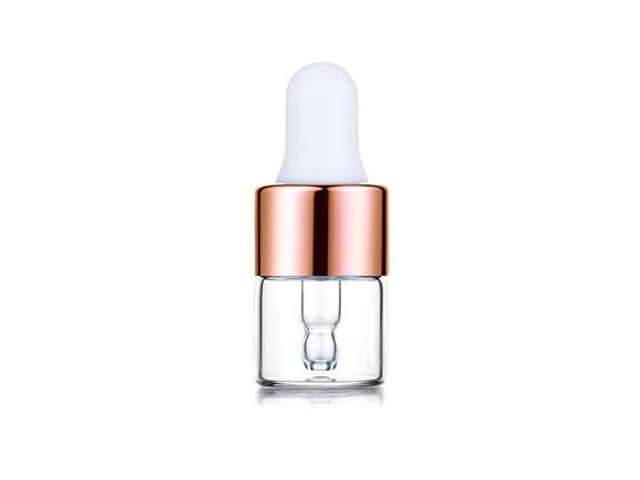 Mini Clear Glass Vials Essential Oil Bottles with Dropper