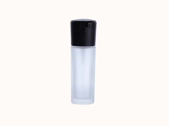 glass foundation bottle