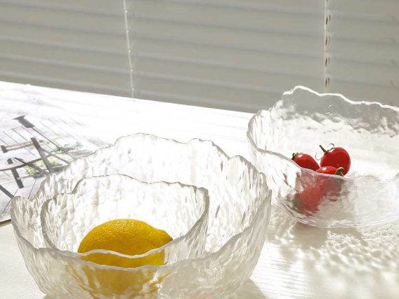 glass fruit bowl durable