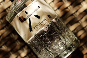 Glass Gin Bottle
