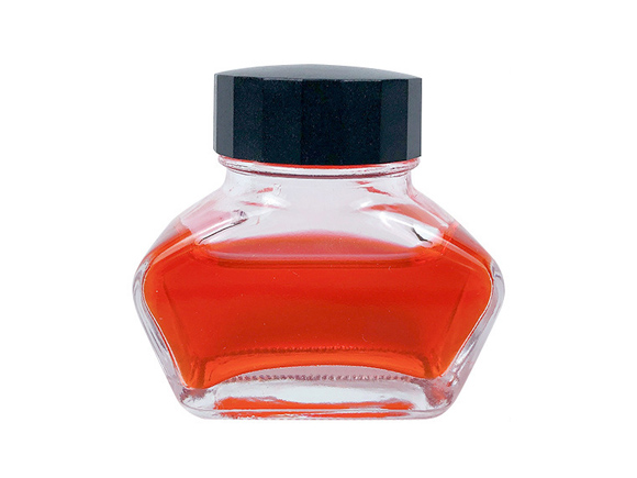 30ml Small Unique Clear Glass Ink Bottle