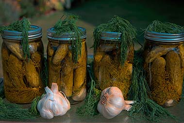 glass jars for pickling