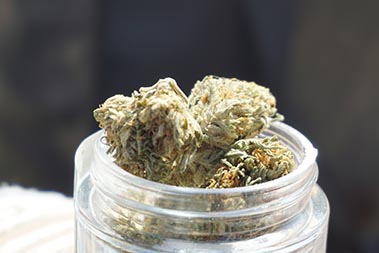 glass jars for weed