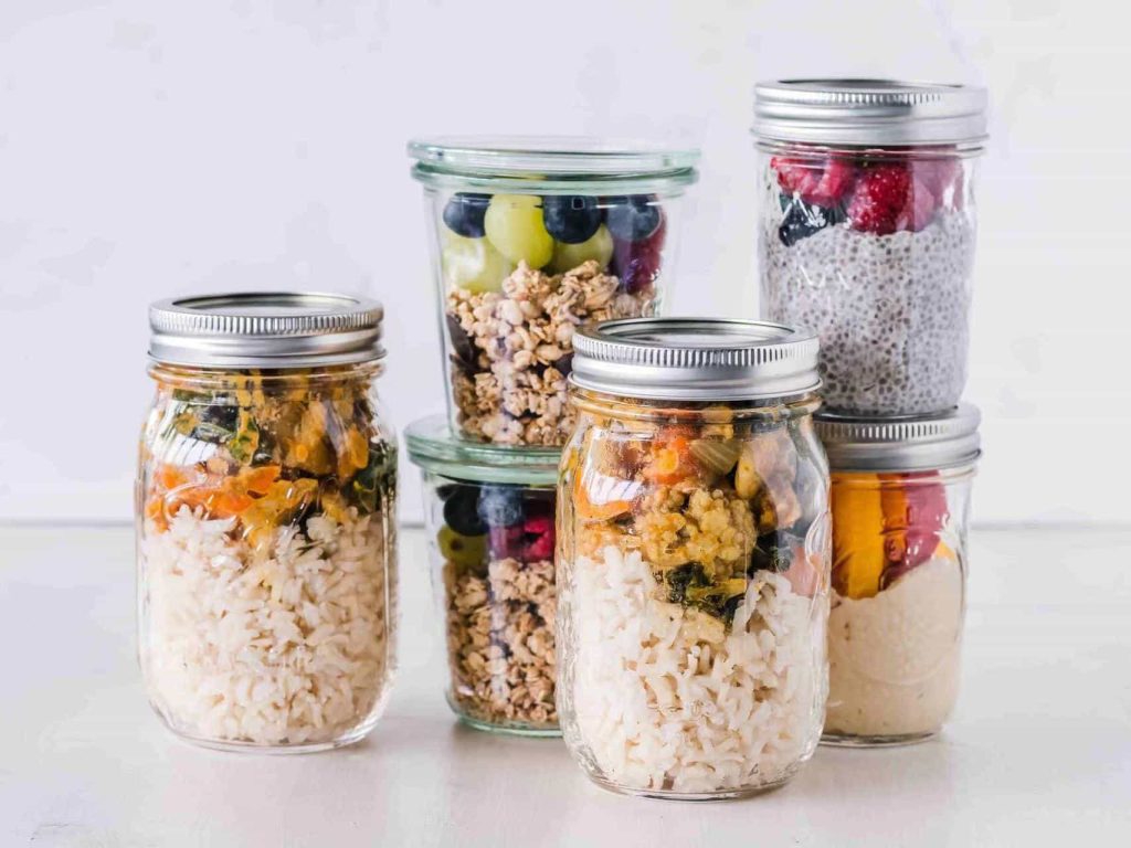 glass mason jar