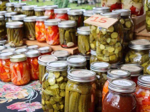glass mason jar