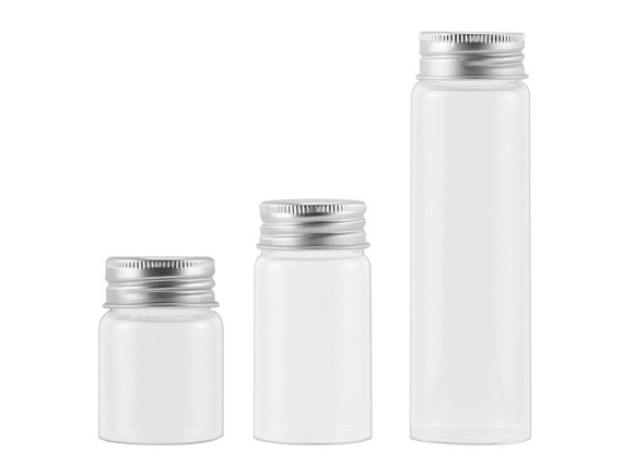 30ml 50ml 100ml Glass Washmouth Bottle Travel Bottle