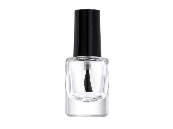 Clear Crystal Glass Nail Polish Bottles