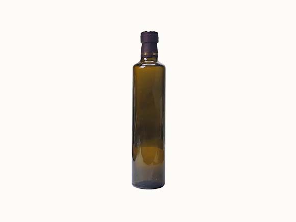 glass olive oil bottle