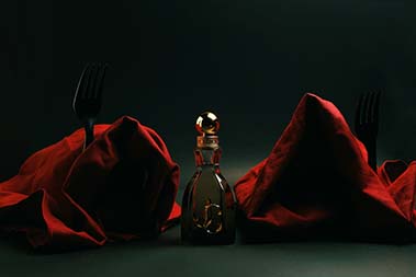 glass perfume bottle