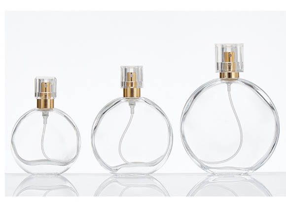 glass perfume bottle sizes