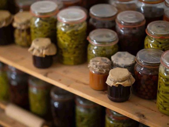 roetell different size of glass pickle jar supplier