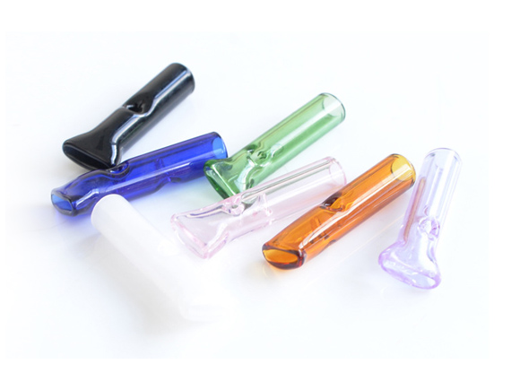 Colorful Thick Glass Smoking Pipes