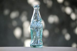 glass soda bottles