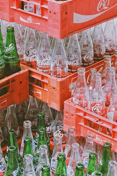 glass soda bottles wholesale