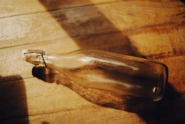 glass swing top bottles