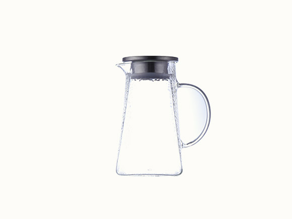 1200ml Clear Glass Teapot Jar