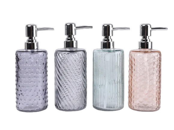 Refillable Glass Hand Sanitizer Bottles
