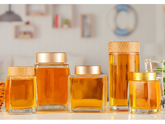 honey jars different shapes