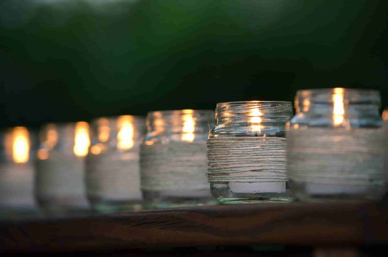 clear round glass candle jar supplier