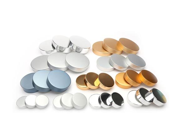 lids of cream body butter jars