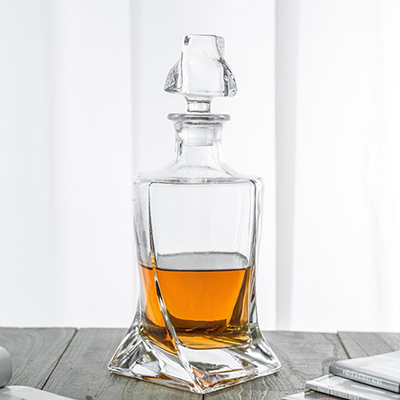 Glass Liquor Bottle