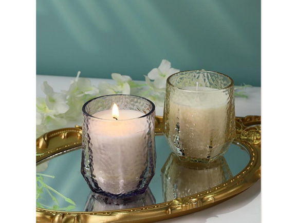 Luxury Empty Glass Candle Jars Bulk