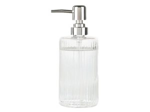 roetell glass soap bottle