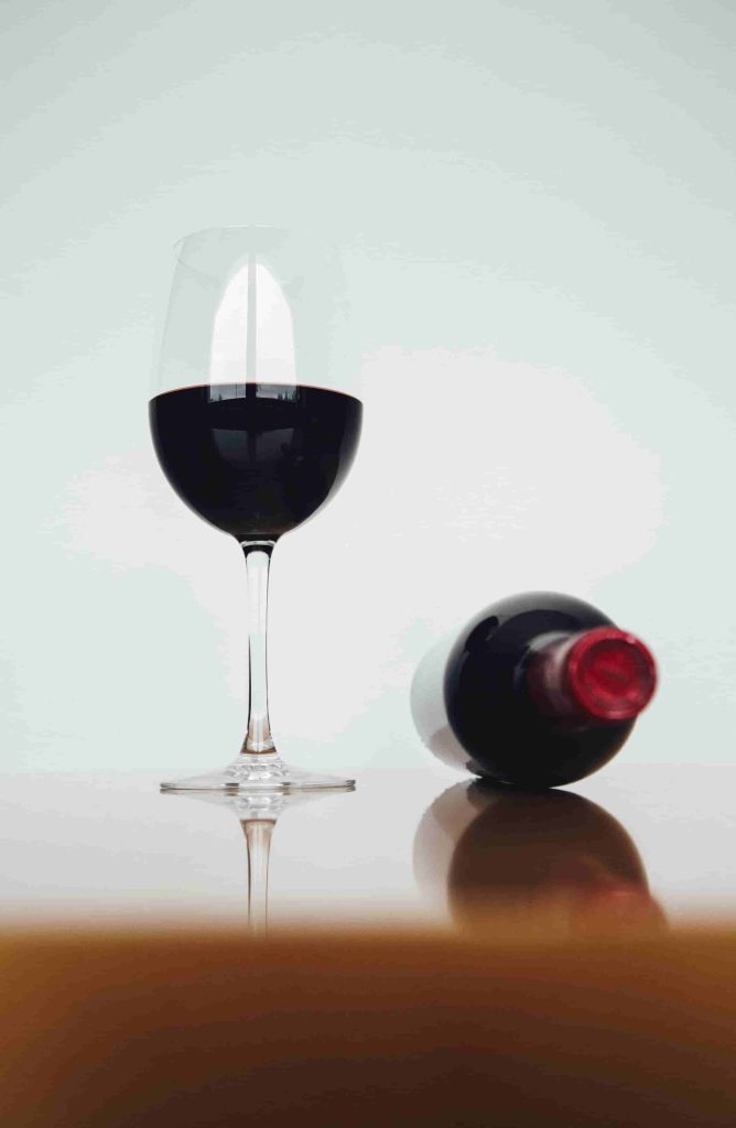 roetell glass wine bottle with drinking glasses wholesale