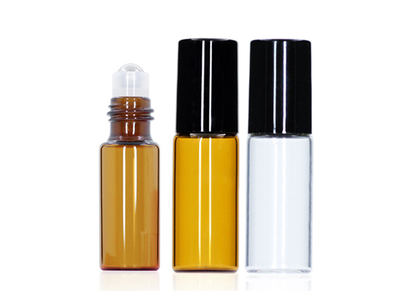 1ml 2ml 3ml 5ml 10ml Amber Mini Glass Roller Bottles