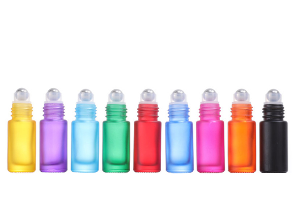 roetell colorfule glass roller bottles