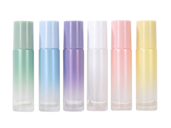 10ml Colorful Gradient Glass Roller Bottles Wholesale