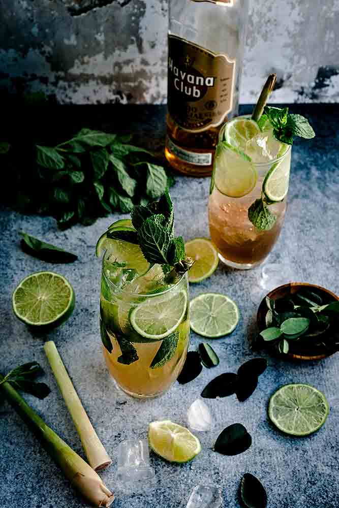 rum glass bottles