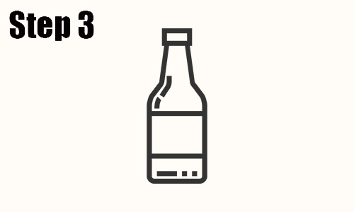 Sample beverage bottle