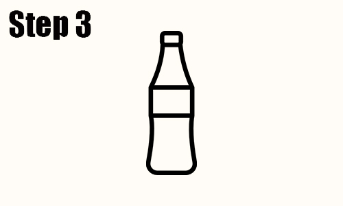 Sample soda bottle