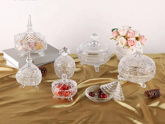 shapes of glass storage jars wholesale