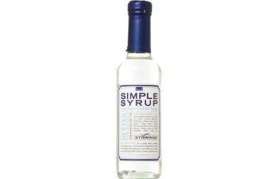 simple syrup bottle