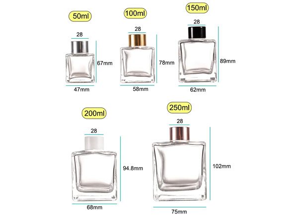 sizes for diffuser bottles wholesale