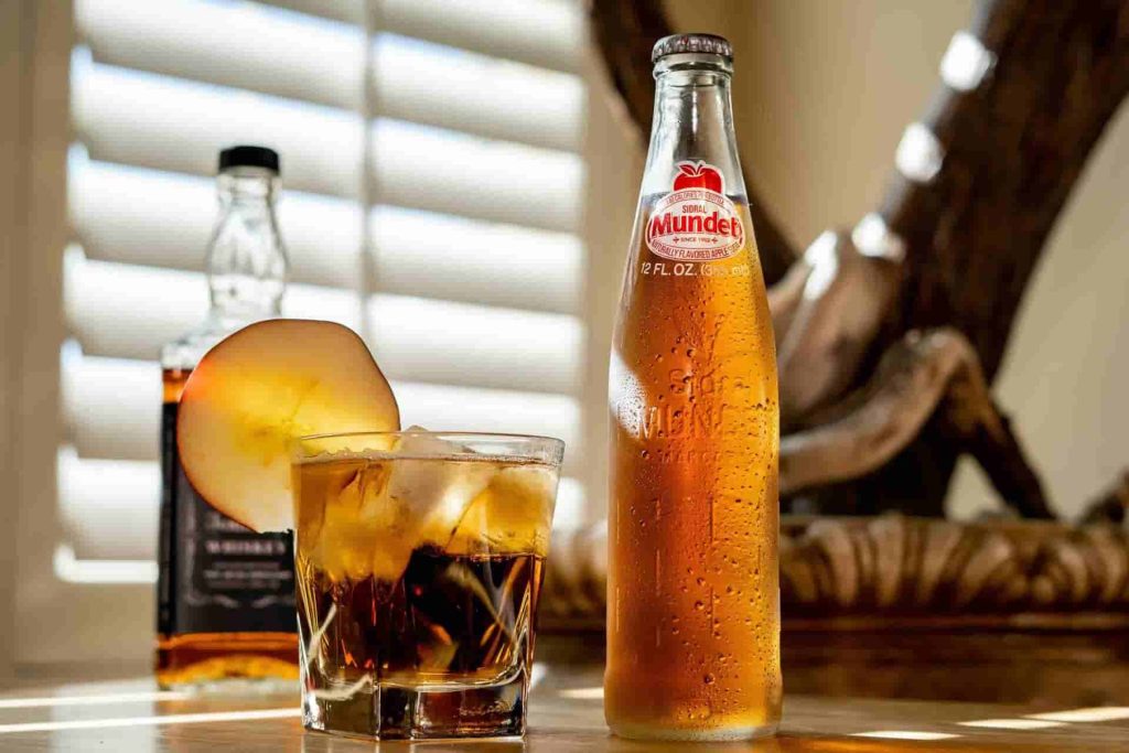 soda drink glass bottle