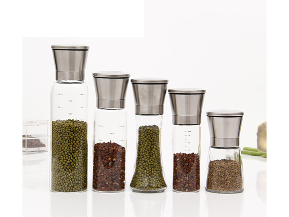 Glass Seasoning Bottles Spice Jars Bulk