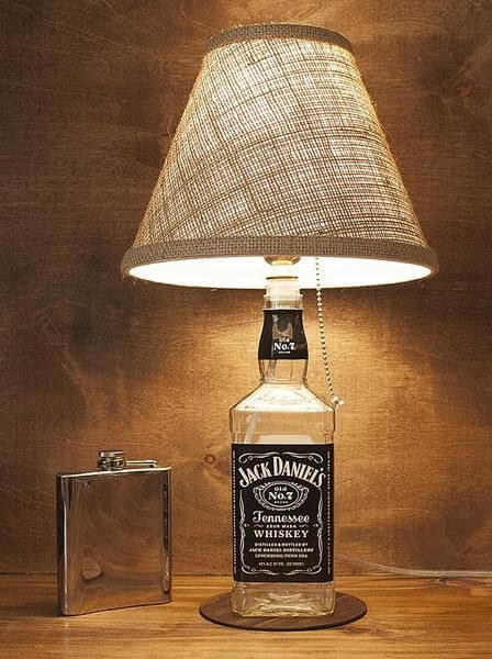 decorated glass whiskey bottle wholesale