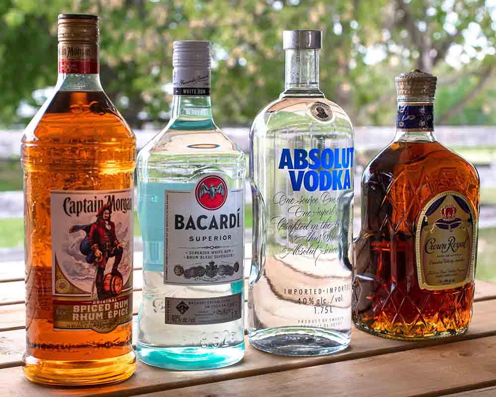 wholesale whiskey rum brandy vodka glass bottle