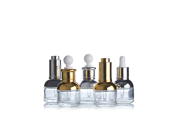20ml/30ml Clear Glass Essential Oil Bottle With Dropper