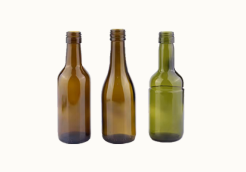 187ml mini glass champagne bottle manufacturer