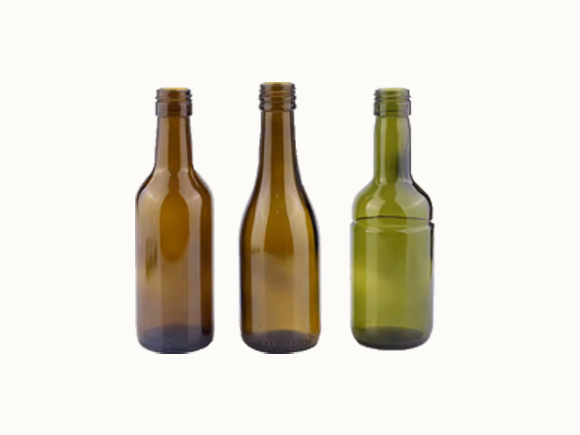 187ml mini glass champagne bottle manufacturer