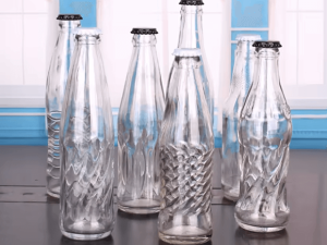 GLASS SODA BOTTLE