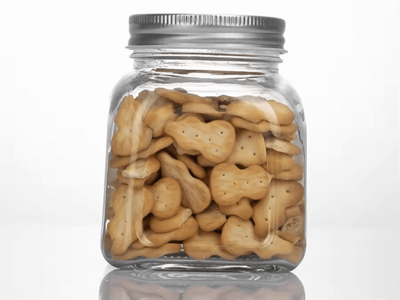 glass jar with lid